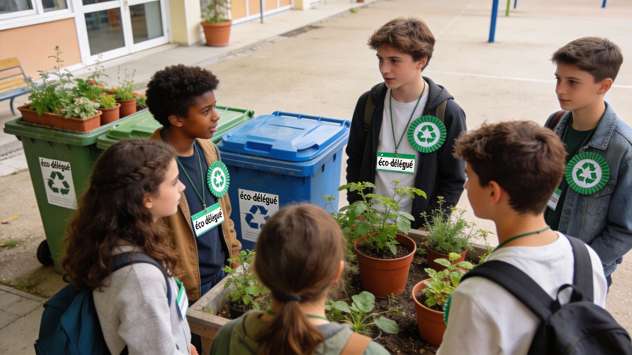 Les éco-délégués, acteurs du développement durable à l’école