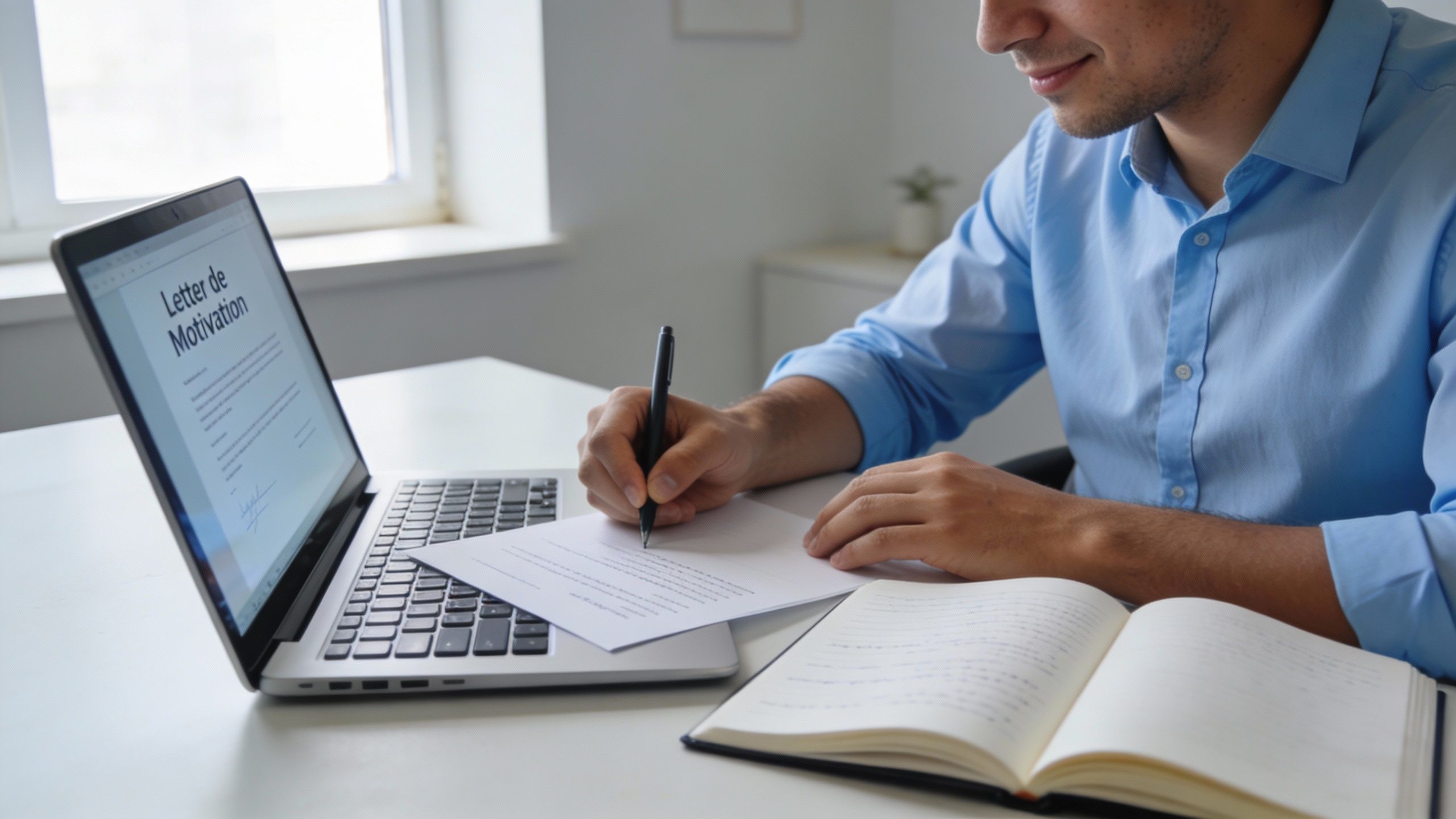 Lettre de motivation pour une reconversion professionnelle