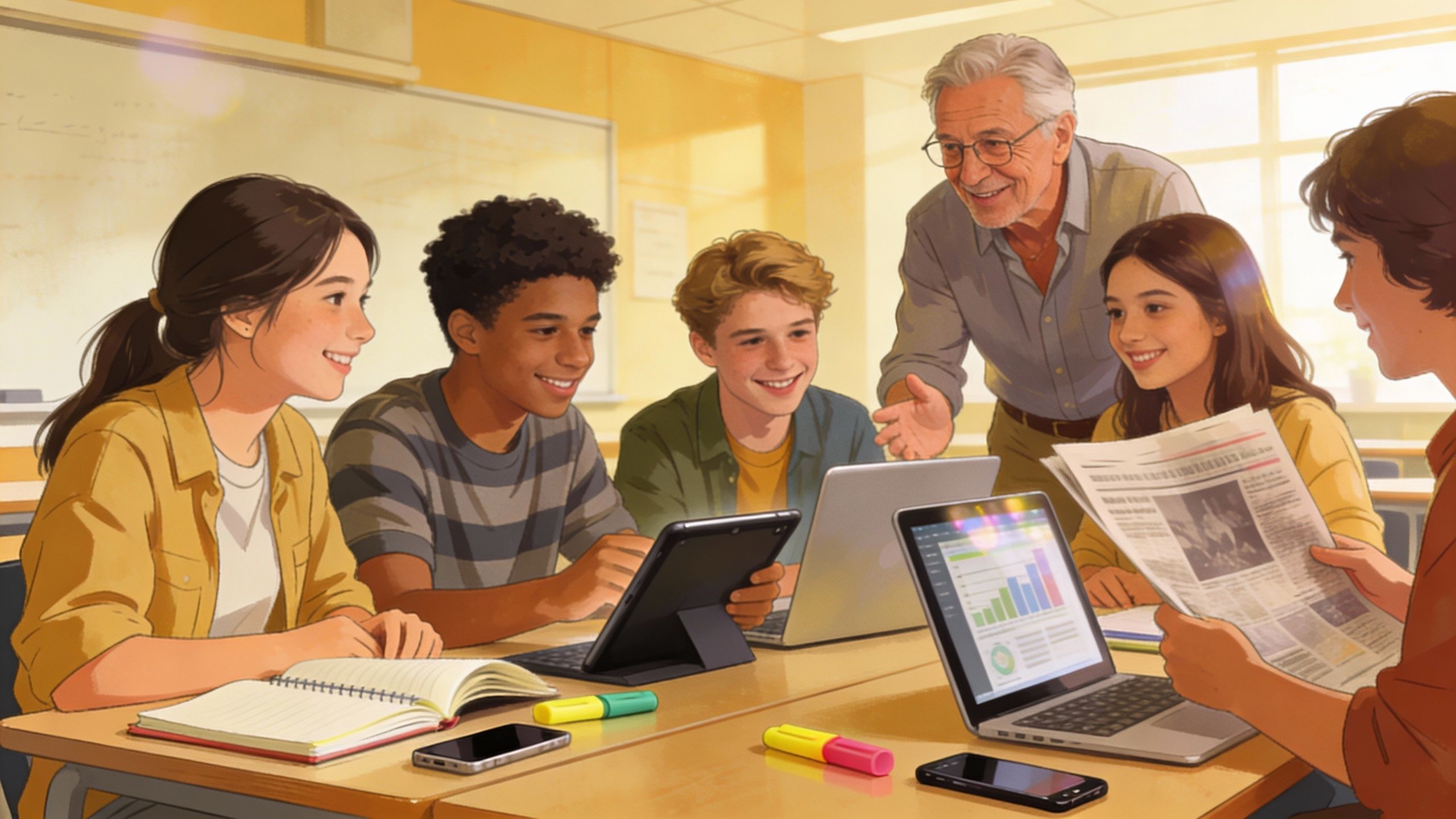 Éducation aux médias et à l'information : comprendre, décrypter et agir