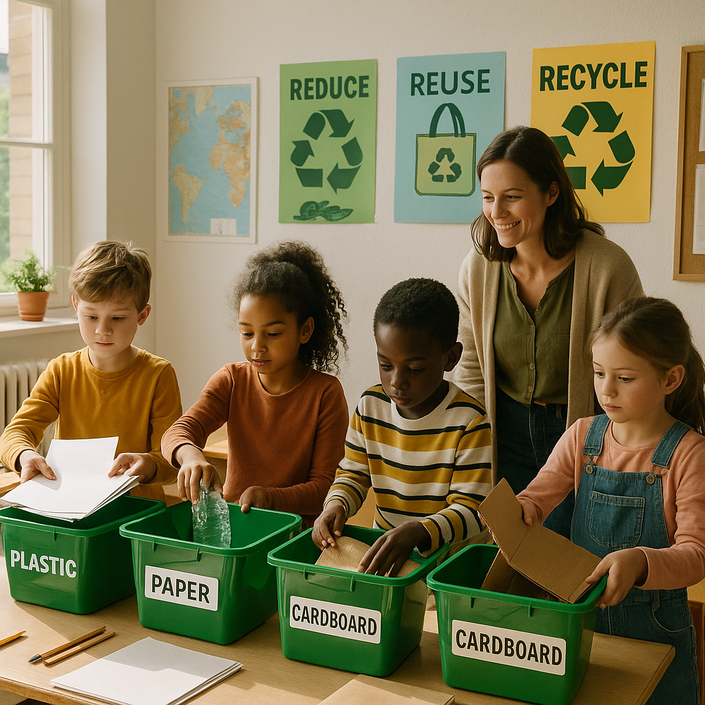 Activité recyclage primaire : 12 idées simples et utiles