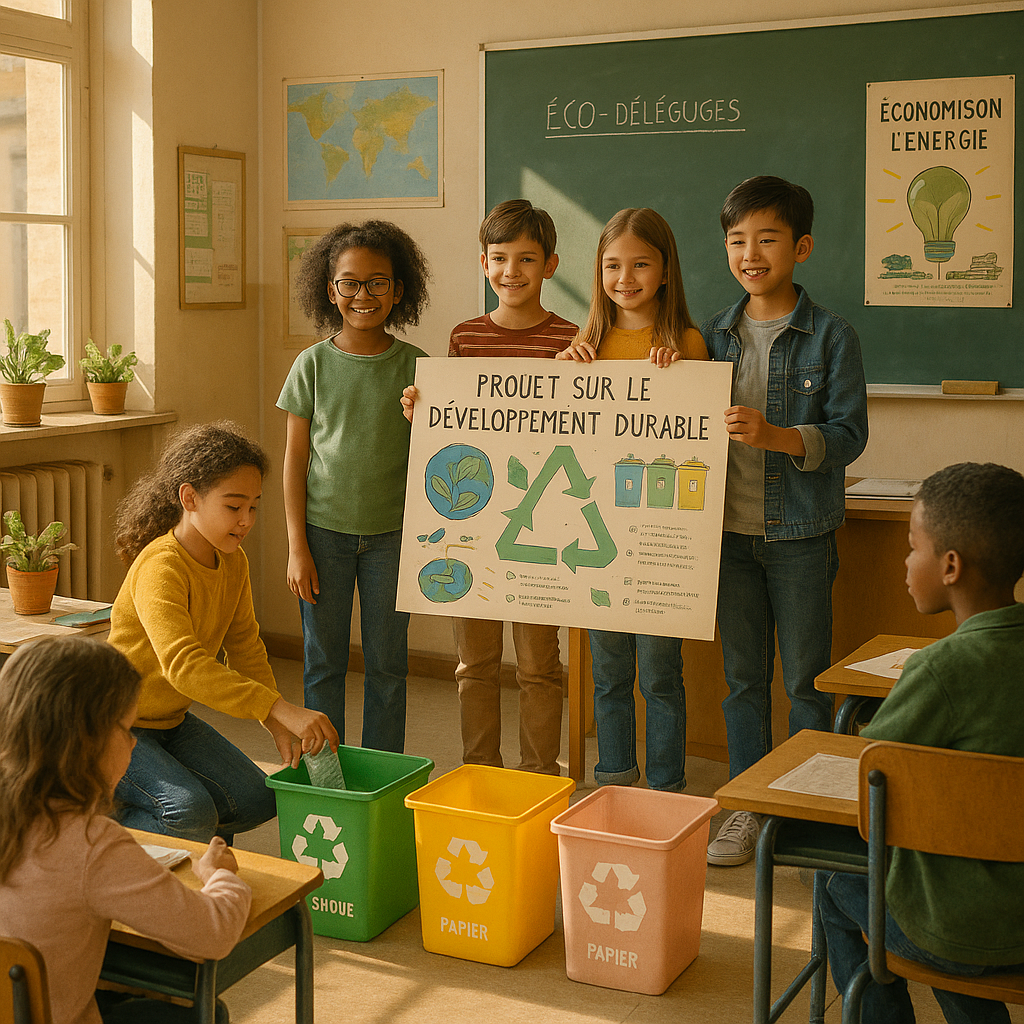 Activités éco délégués : 25 idées concrètes pour l’école