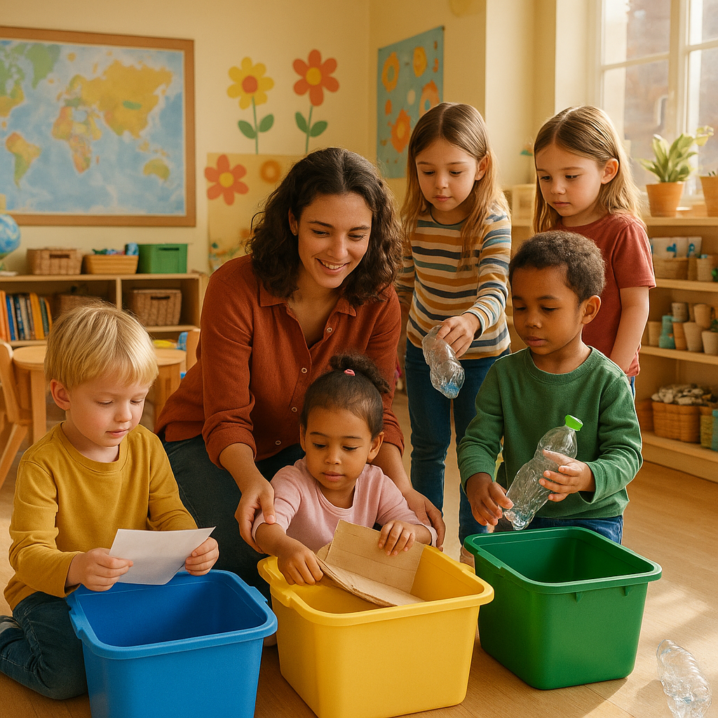 Activités recyclage maternelle : 10 idées simples et efficaces