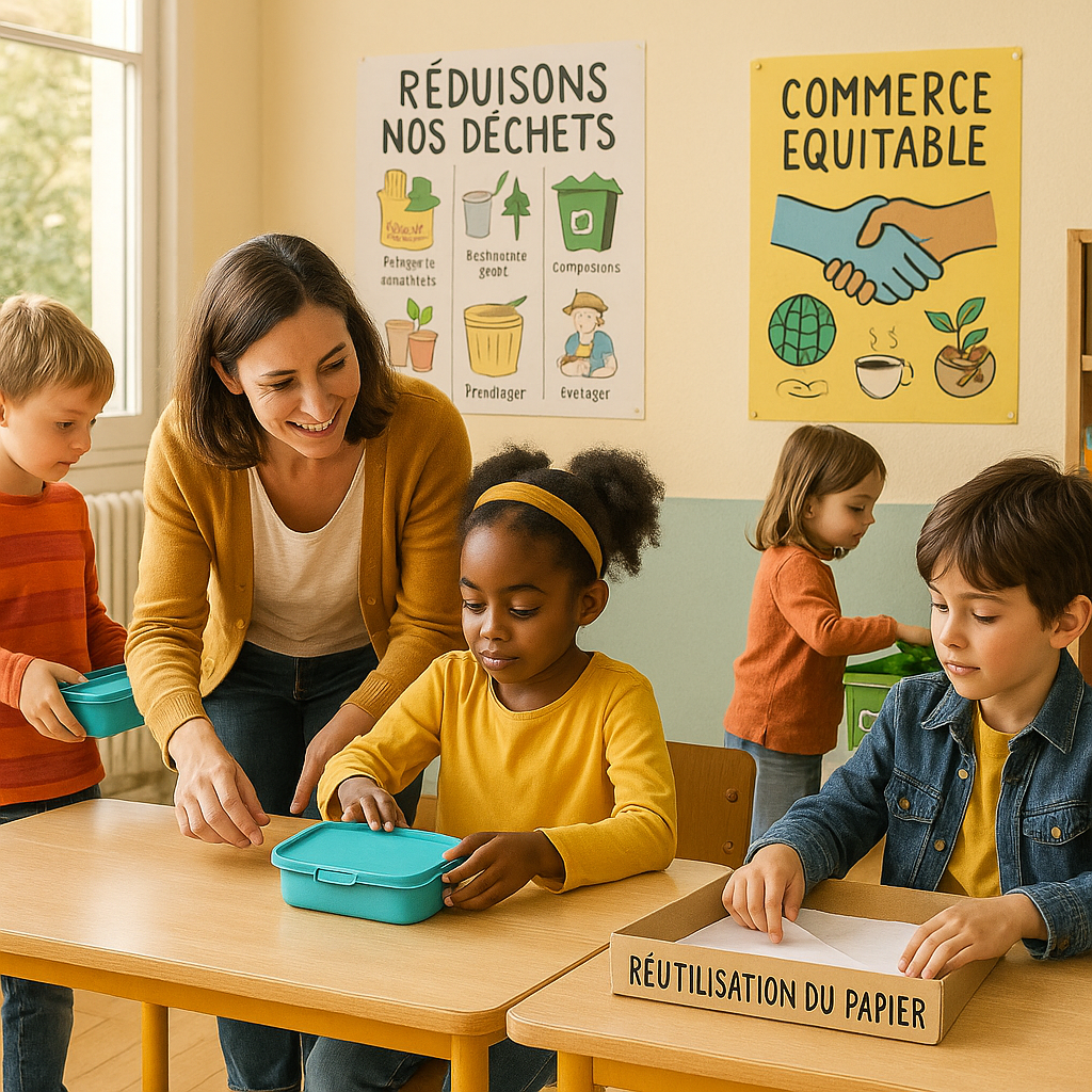 Blog famille zéro déchet : repères utiles pour l’école