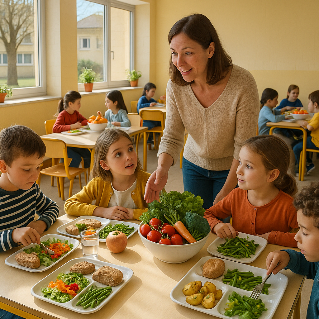 Cantine bio locale circuit court : le guide pratique école