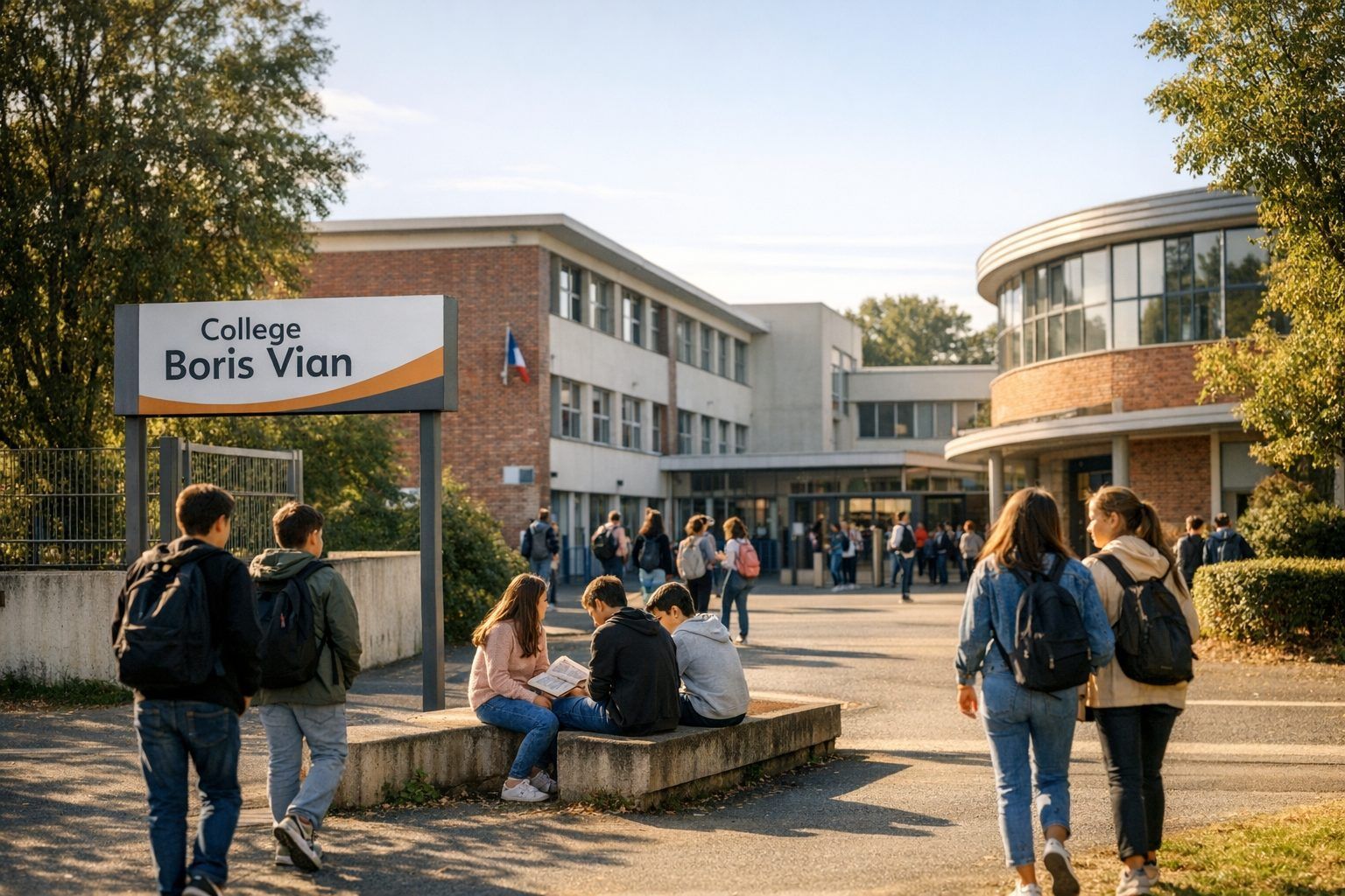 Comparatif des principaux collèges Boris Vian en France