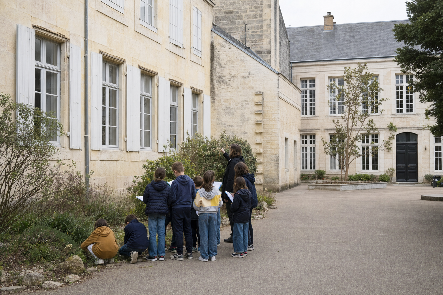 Les familles trouvent au collège Fromentin les informations utiles