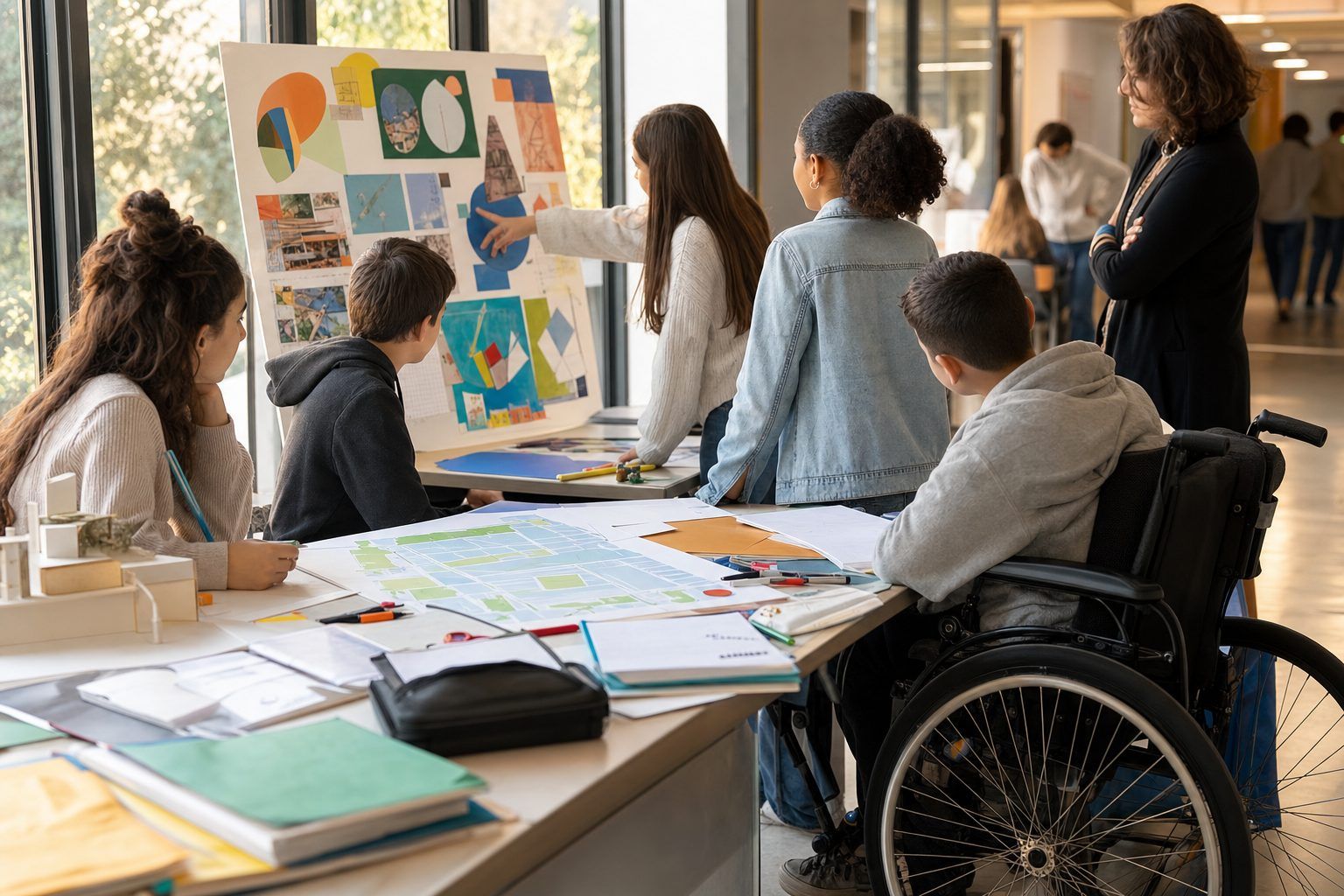 Vie du collège : inclusion, orientation et projets à suivre