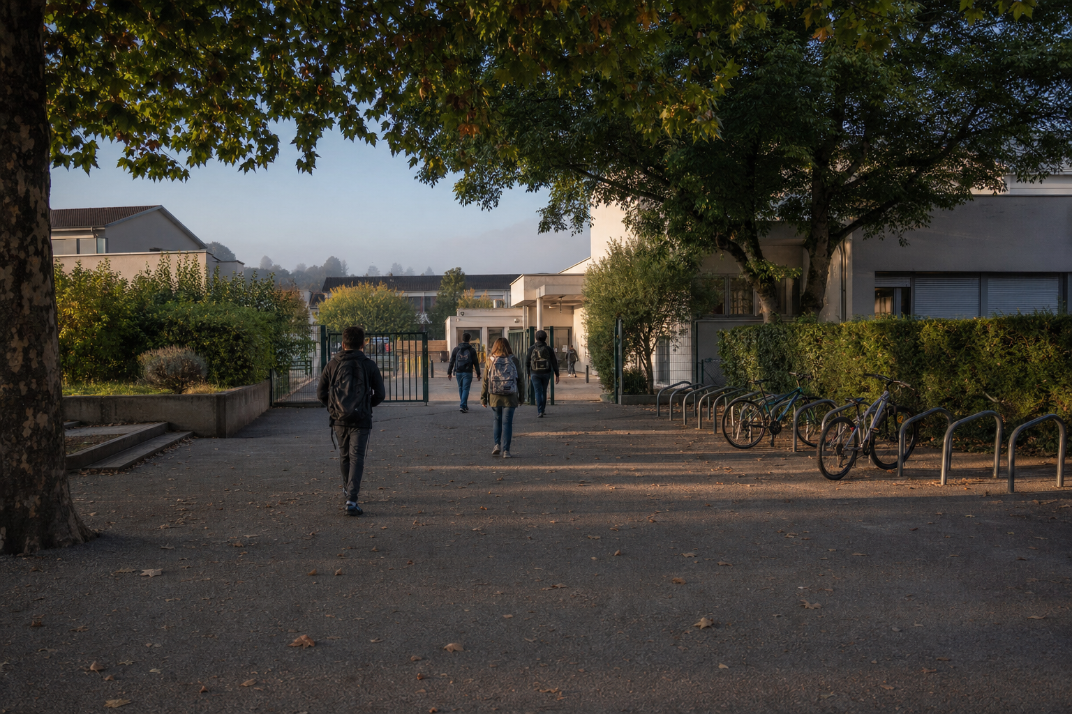 Le collège Paul Claudel de Lagnieu se repère en quatre étapes
