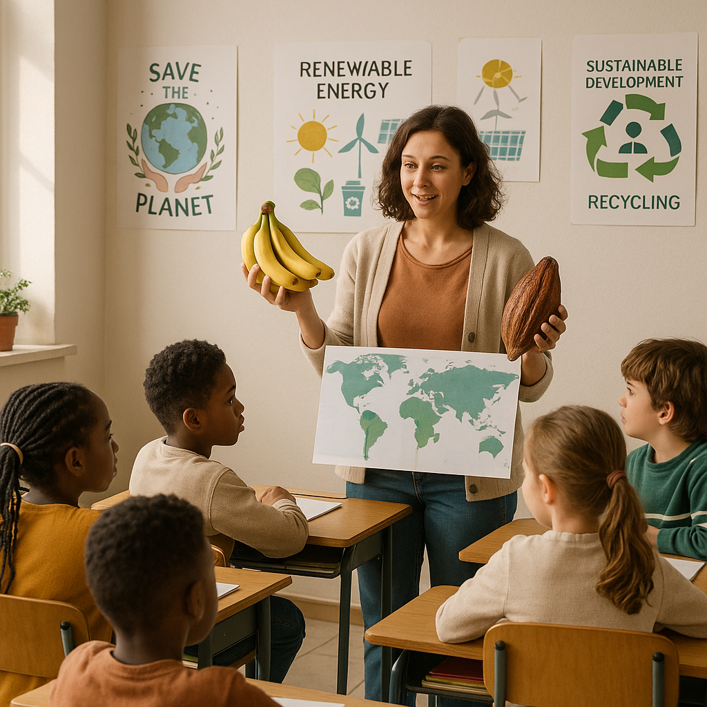 Comment expliquer le commerce équitable aux enfants facilement