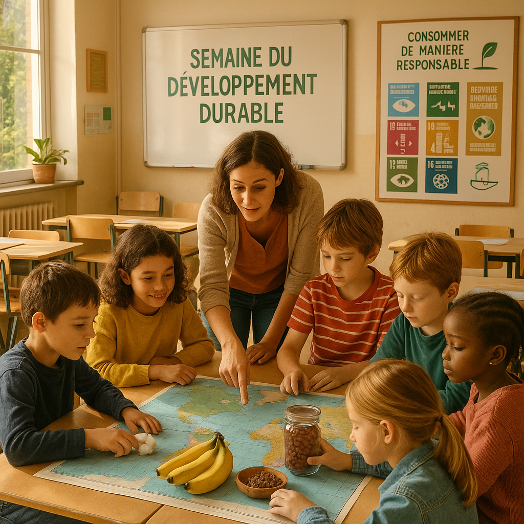 Comment organiser une semaine du commerce équitable à l'école