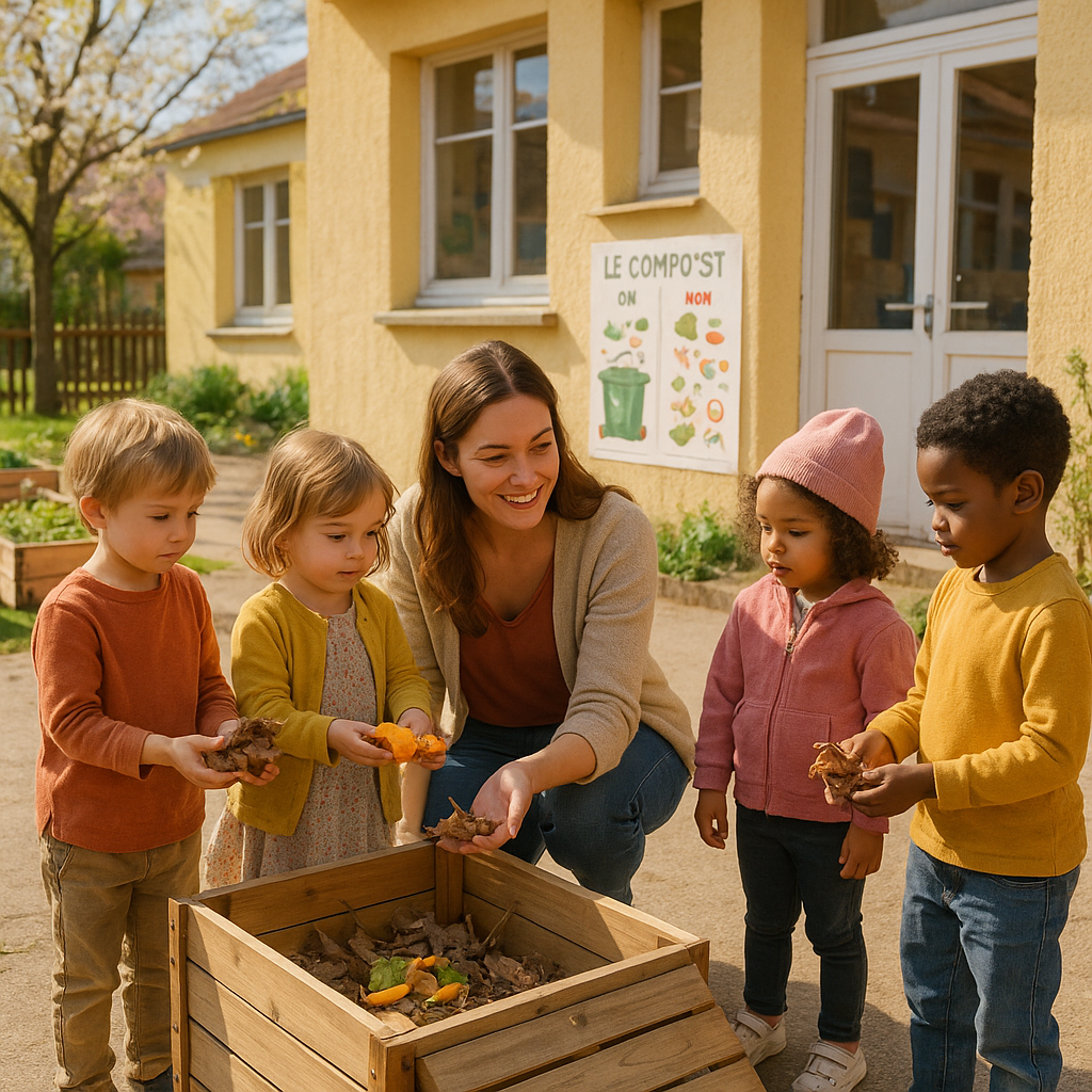 Compostage école maternelle : guide simple pour bien démarrer