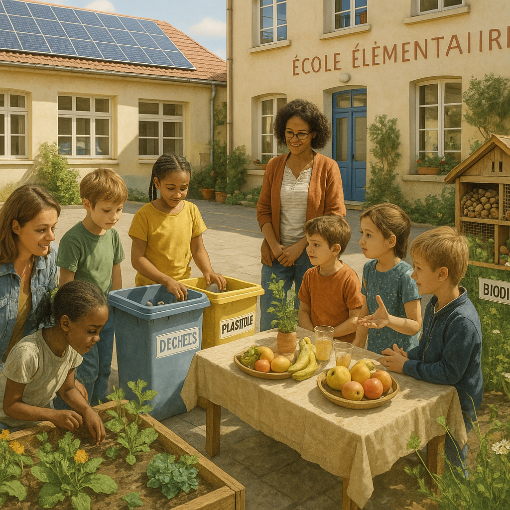 Définition école engagée développement durable : repères clairs