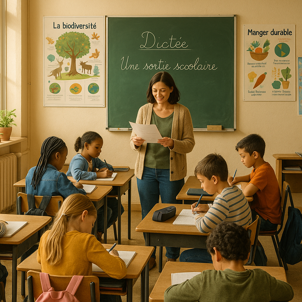 Dictée classe découverte : textes prêts à l’emploi du CE2 au CM2