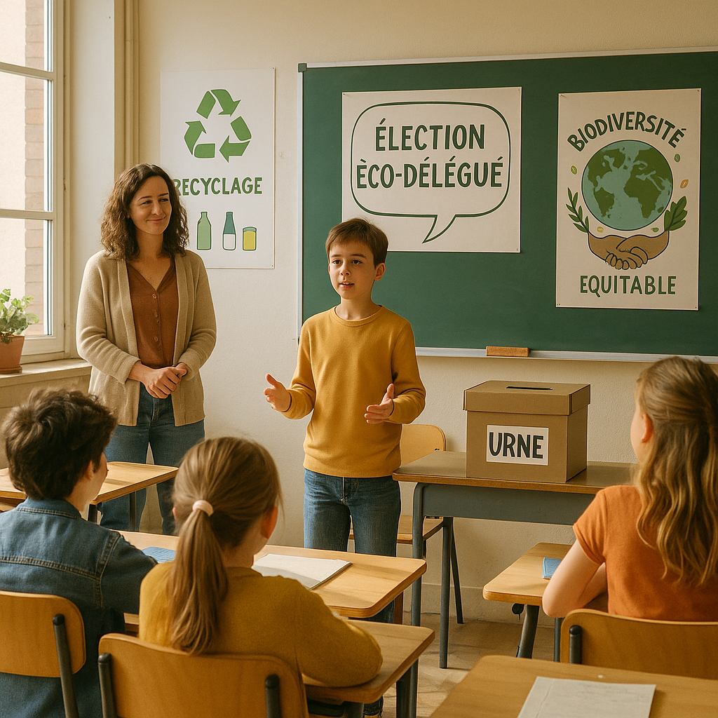 Discours éco-délégué : modèle simple pour convaincre
