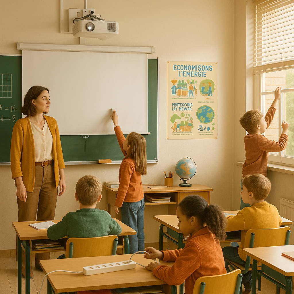Éco geste électricité : 7 réflexes efficaces pour l’école