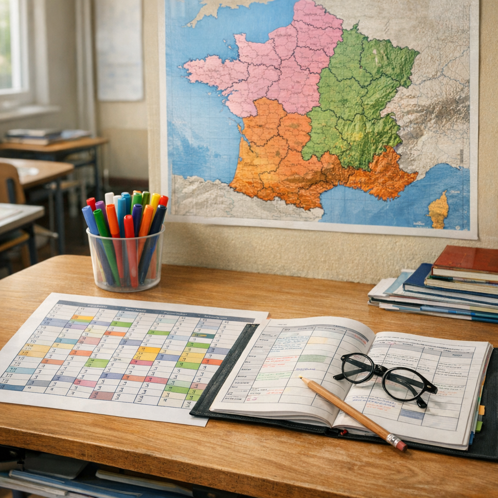 Éducation nationale vacances scolaires : dates officielles et zones