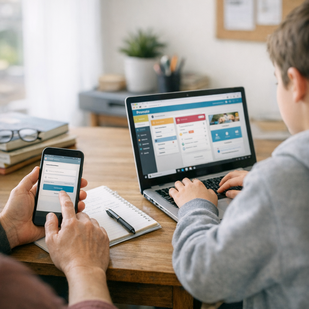Pronote, espace parents et espace élève&nbsp;: les étapes de connexion