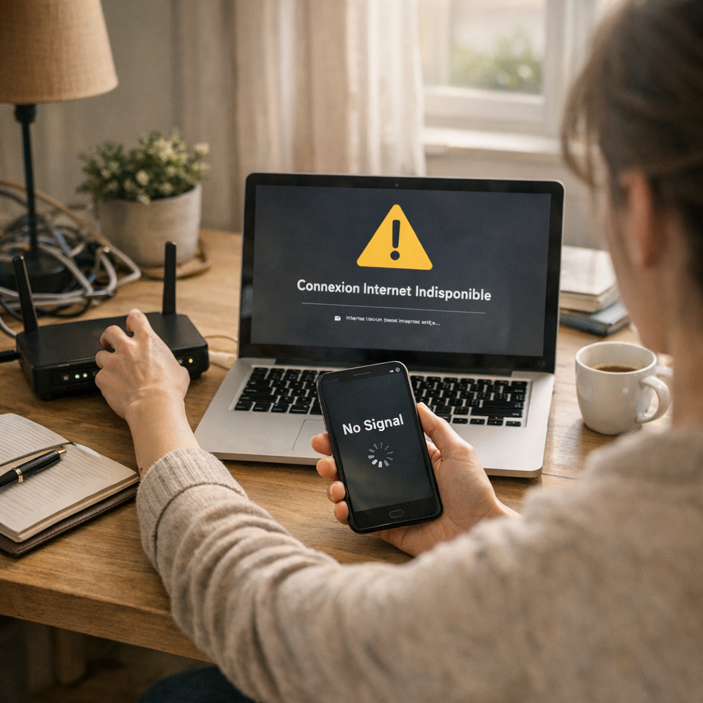 Problèmes de connexion courants : que faire avant de contacter l’établissement ; ?