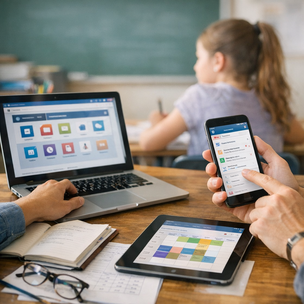 ENT77, Pronote et l’application mobile ; : qui fait quoi ; ?