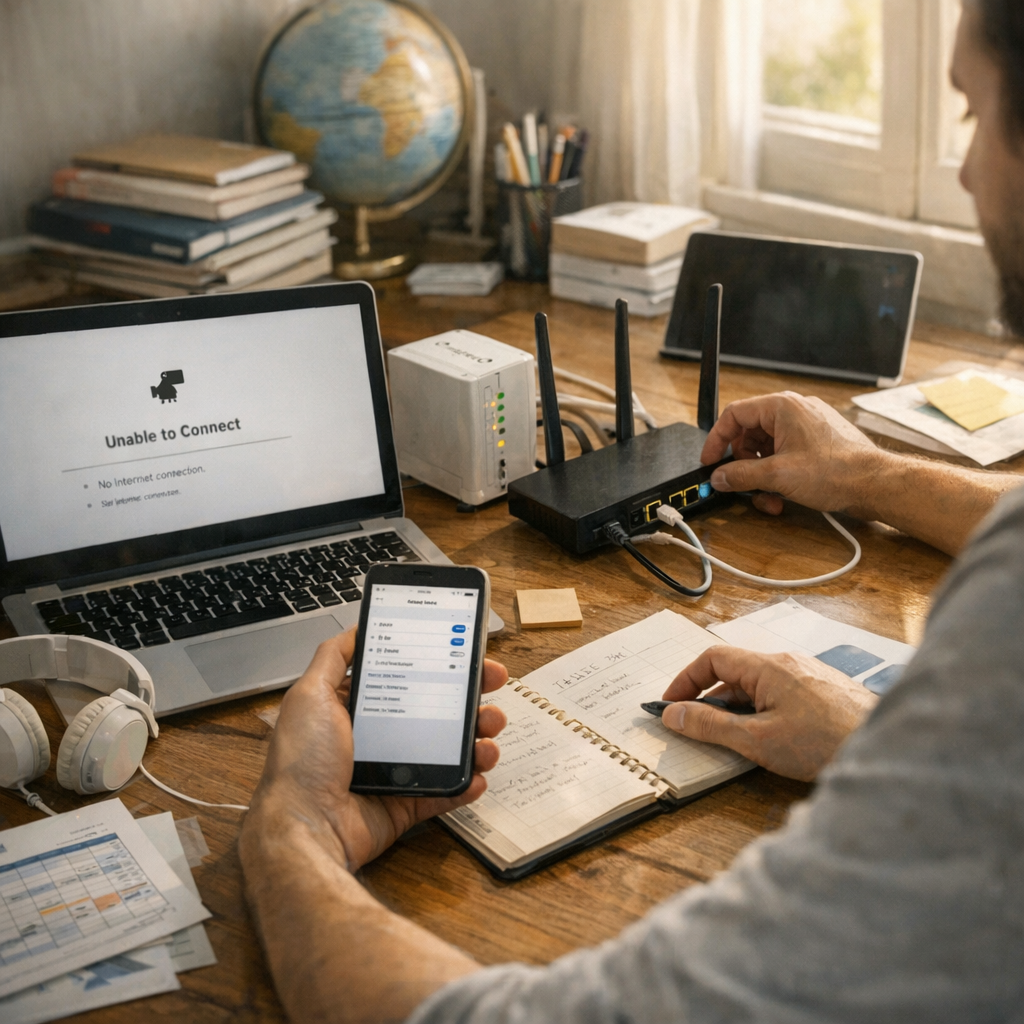 Problèmes de connexion courants&nbsp;&nbsp;: les solutions avant de contacter le collège