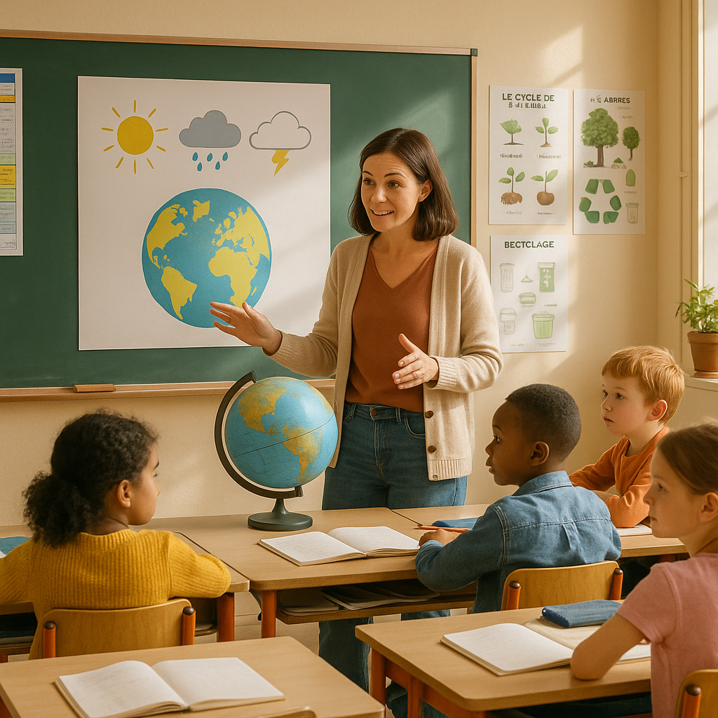 Expliquer le réchauffement climatique aux enfants de 8 ans