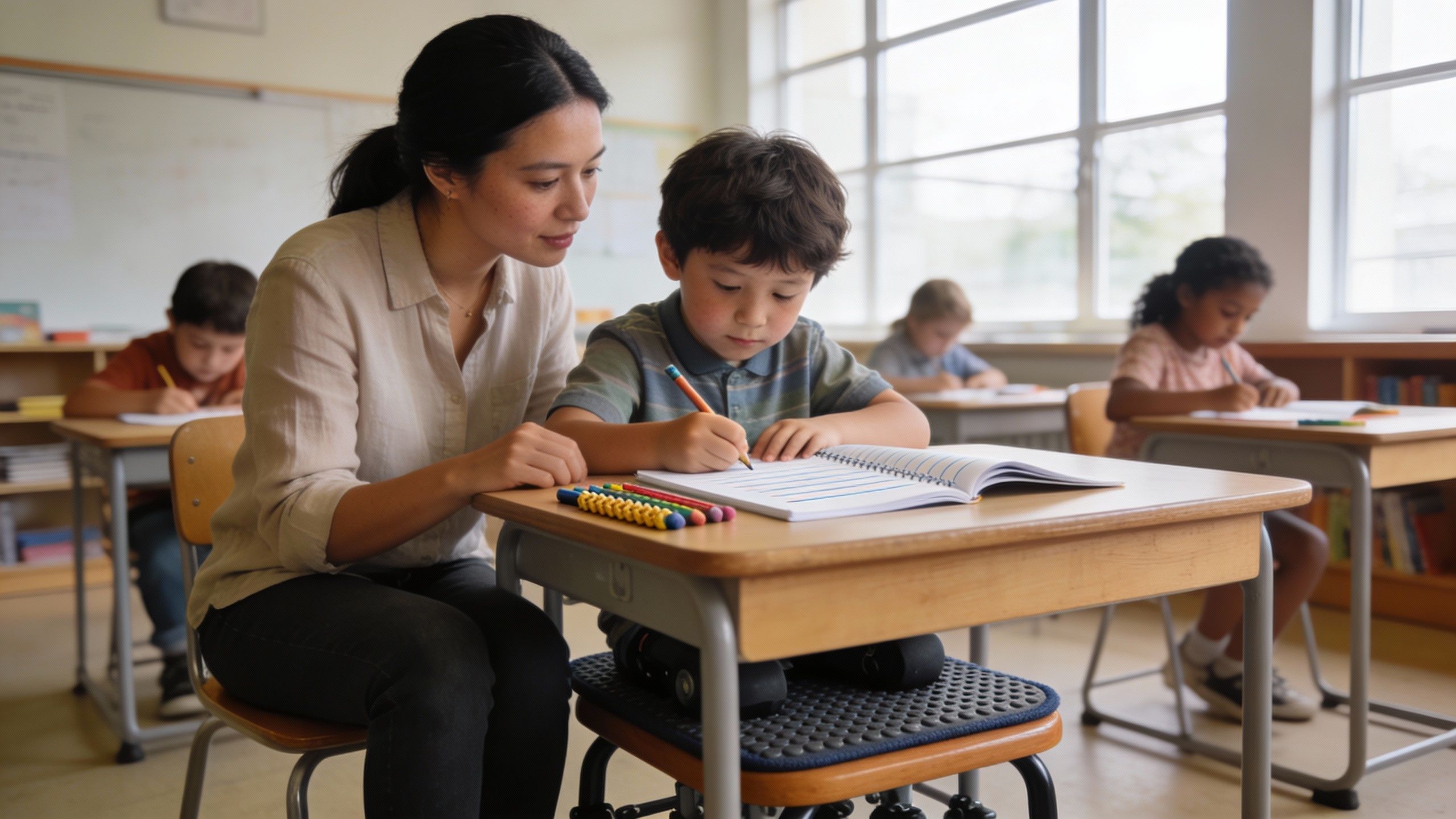 Dyspraxie chez l’enfant en primaire : comprendre, accompagner et réussir à l’école