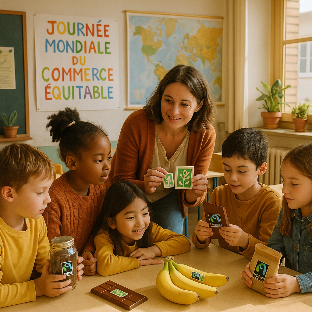 Journée mondiale du commerce équitable école activité : 10 idées