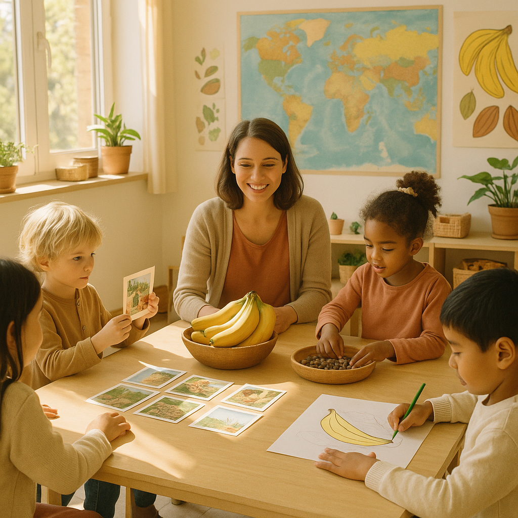 Kit pédagogique commerce équitable maternelle : guide pratique