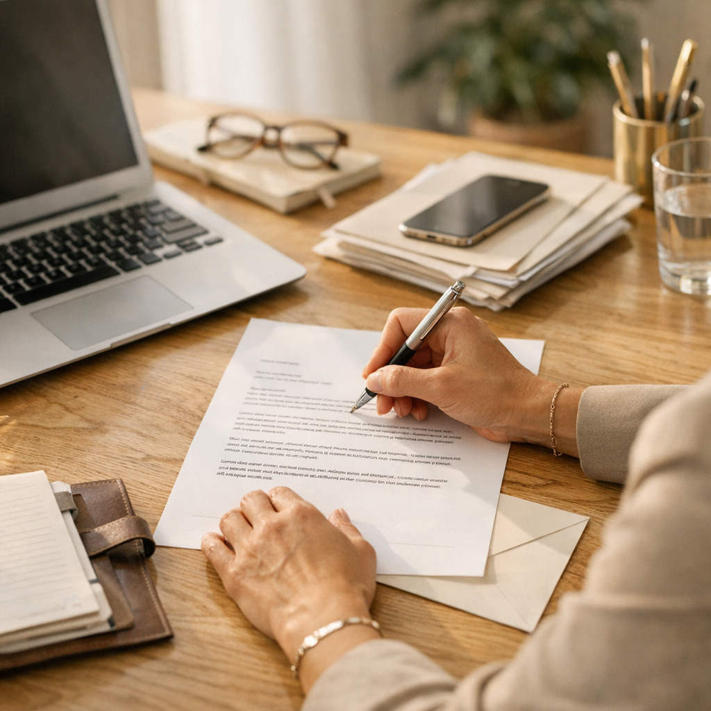 3. Personnaliser votre lettre en 5 étapes