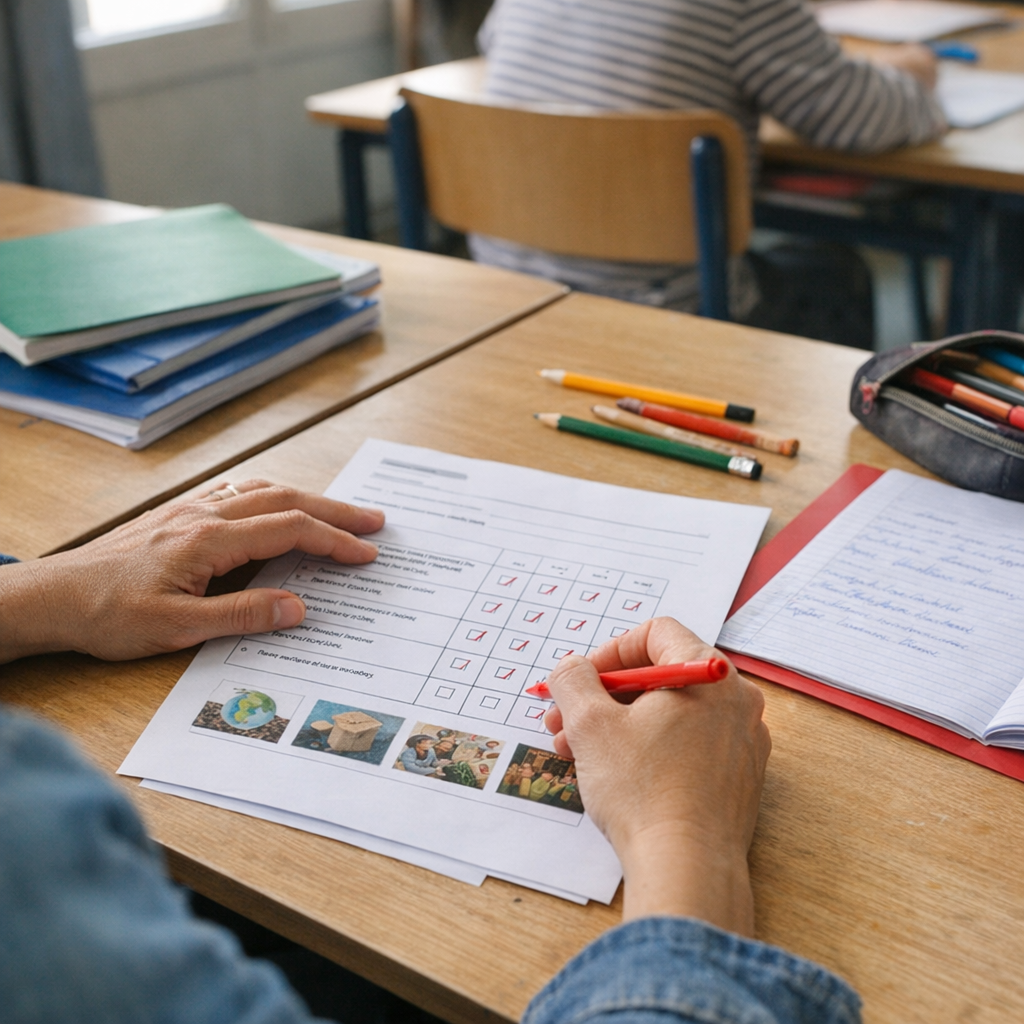 Quelle méthode de correction en CM1 pour le Label Écoles Équitable ?