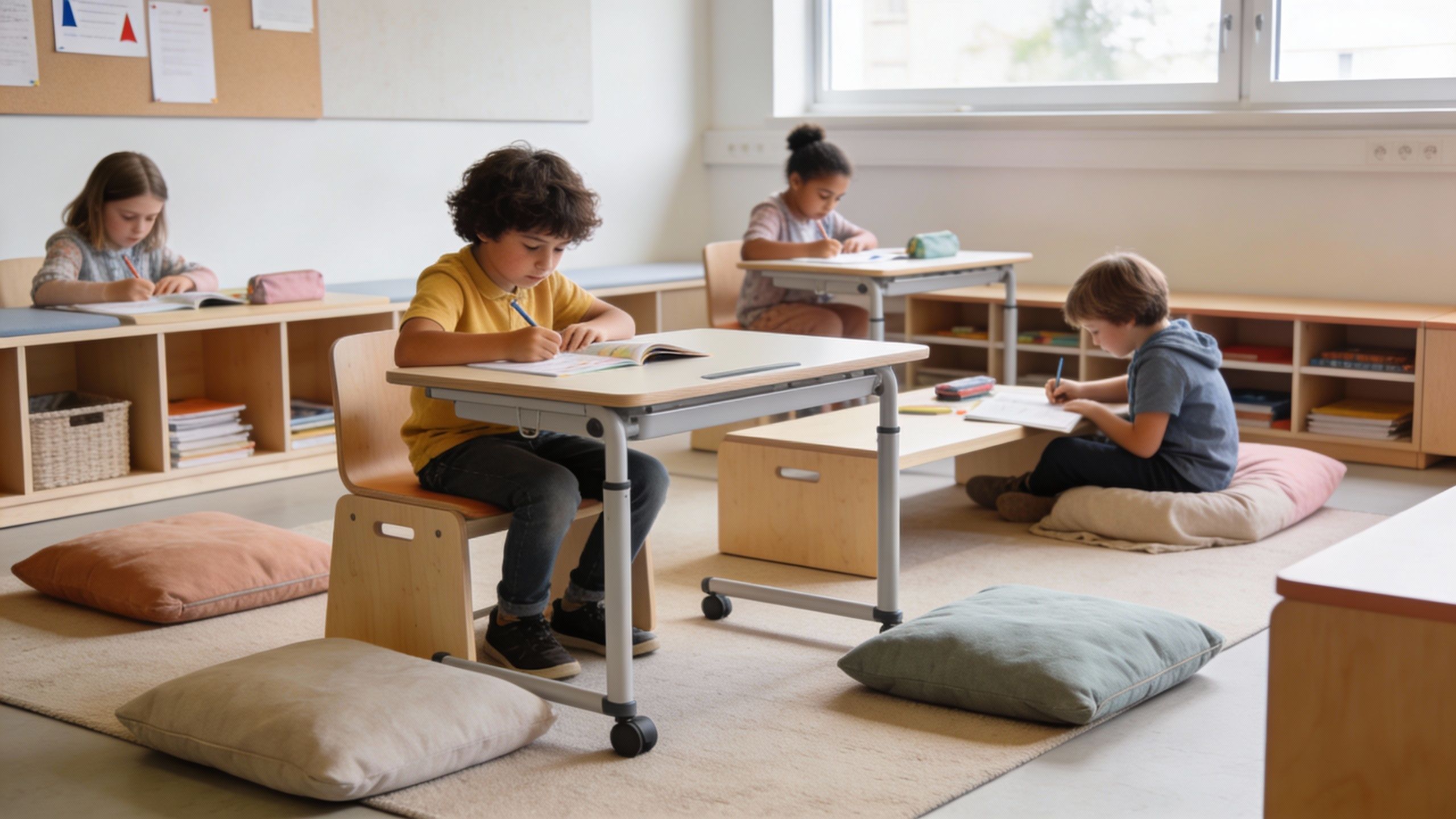 Classe flexible : une nouvelle philosophie pédagogique ?