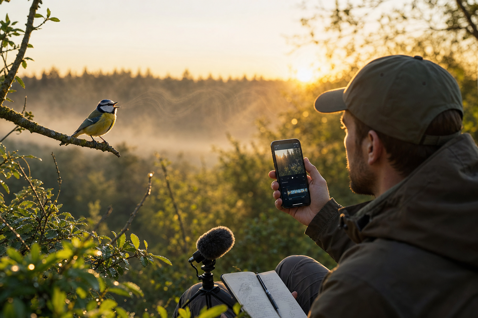 Télécharger vidéo TikTok : la méthode des passionnés d'oiseaux pour garder chaque chant