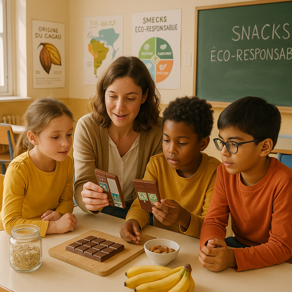 Où acheter chocolat équitable pour goûter scolaire ?