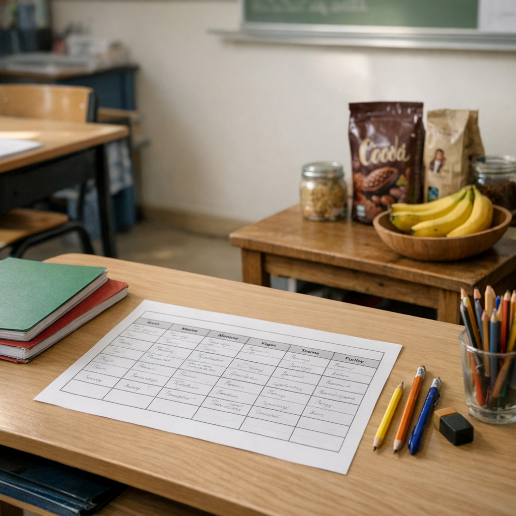 Comment adapter le plan de travail CM1 au Label Écoles Équitable