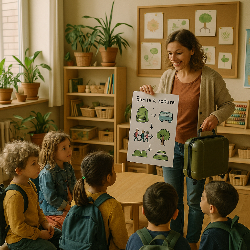 Préparation classe découverte maternelle : le guide serein