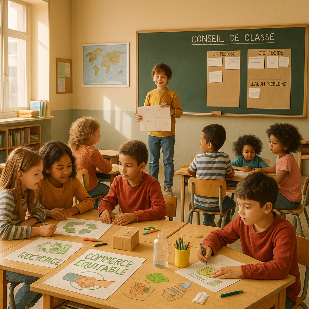 Principes pédagogie Freinet : comprendre et agir en classe