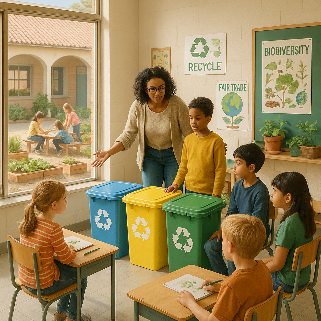 Projet écologique école primaire : 12 idées simples et efficaces