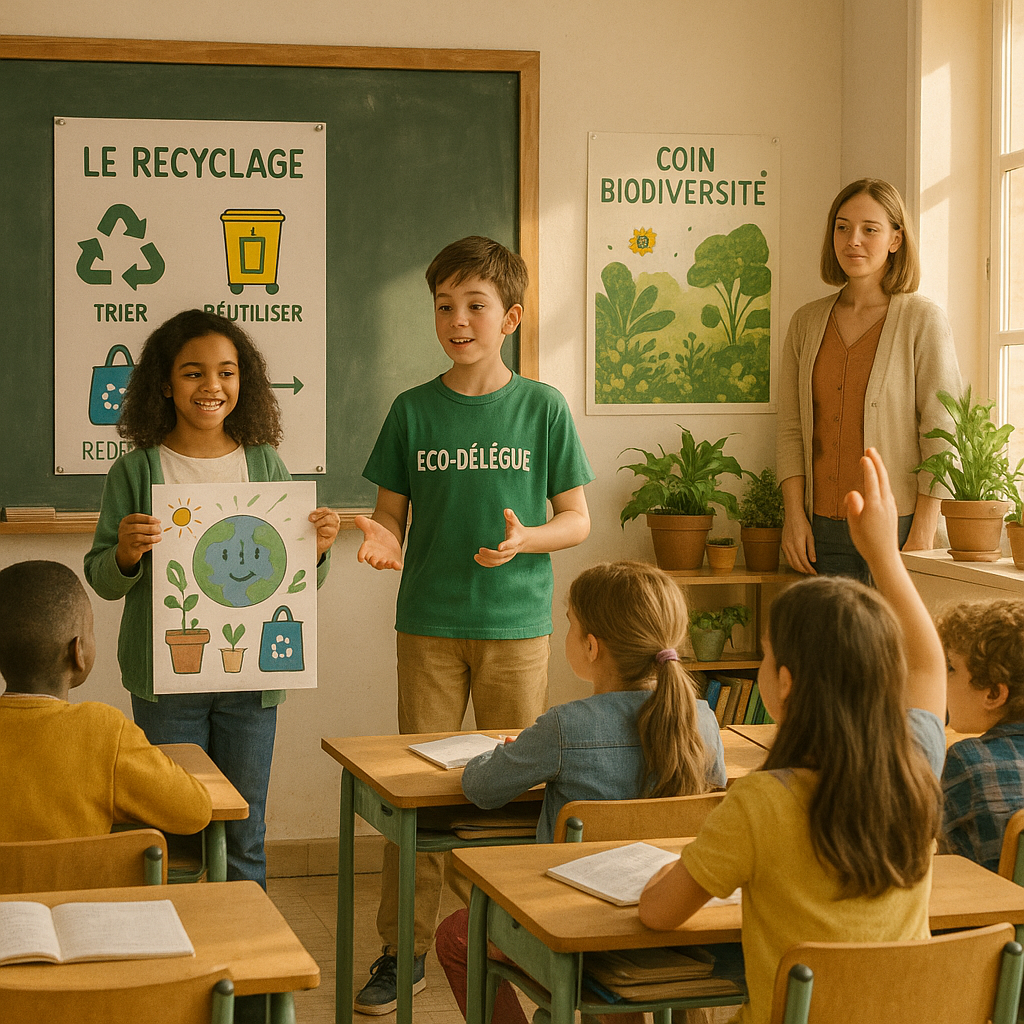 Qu'est ce qu'un éco délégué ? Rôle et missions à l'école