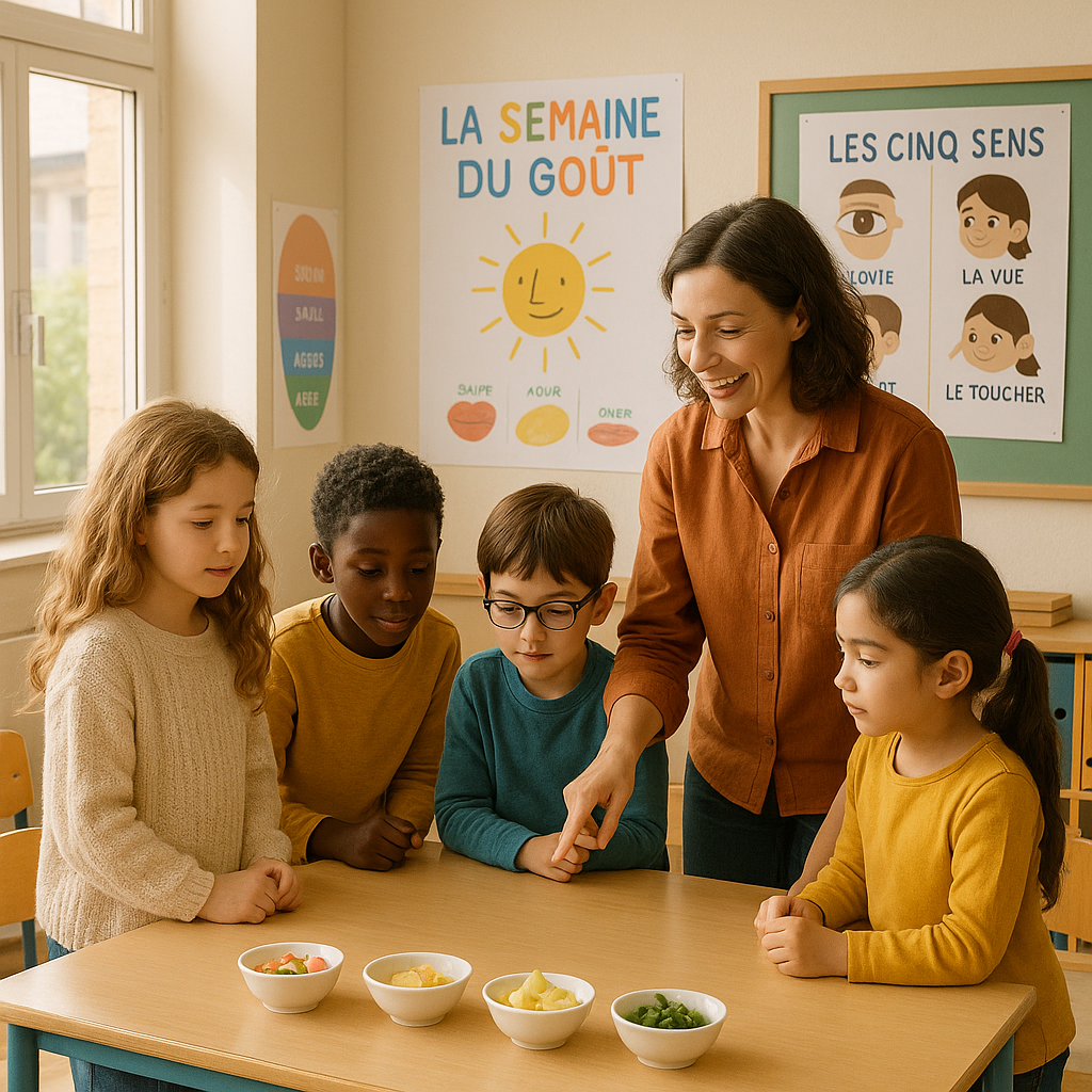 Semaine du goût sucré salé acide amer : activité clé en main
