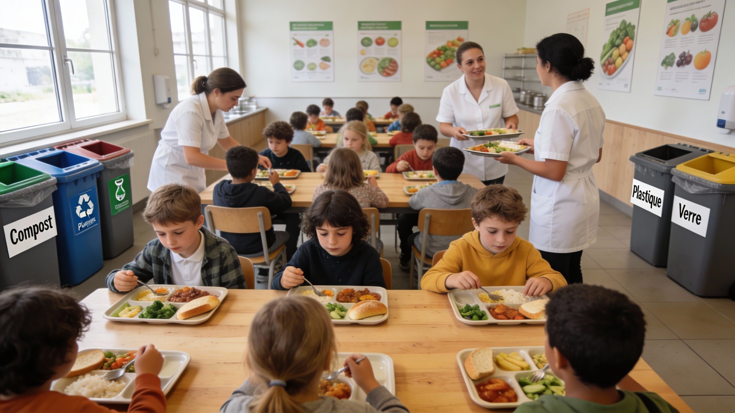 Comment lutter contre le gaspillage alimentaire dans les cantines scolaires