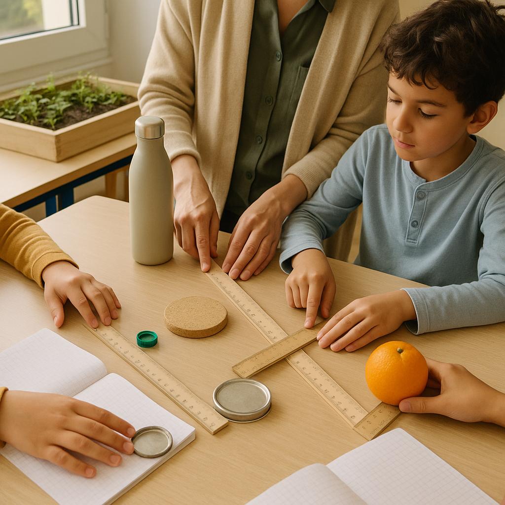 Surface d’un cercle : formule simple, exemples et usages en classe
