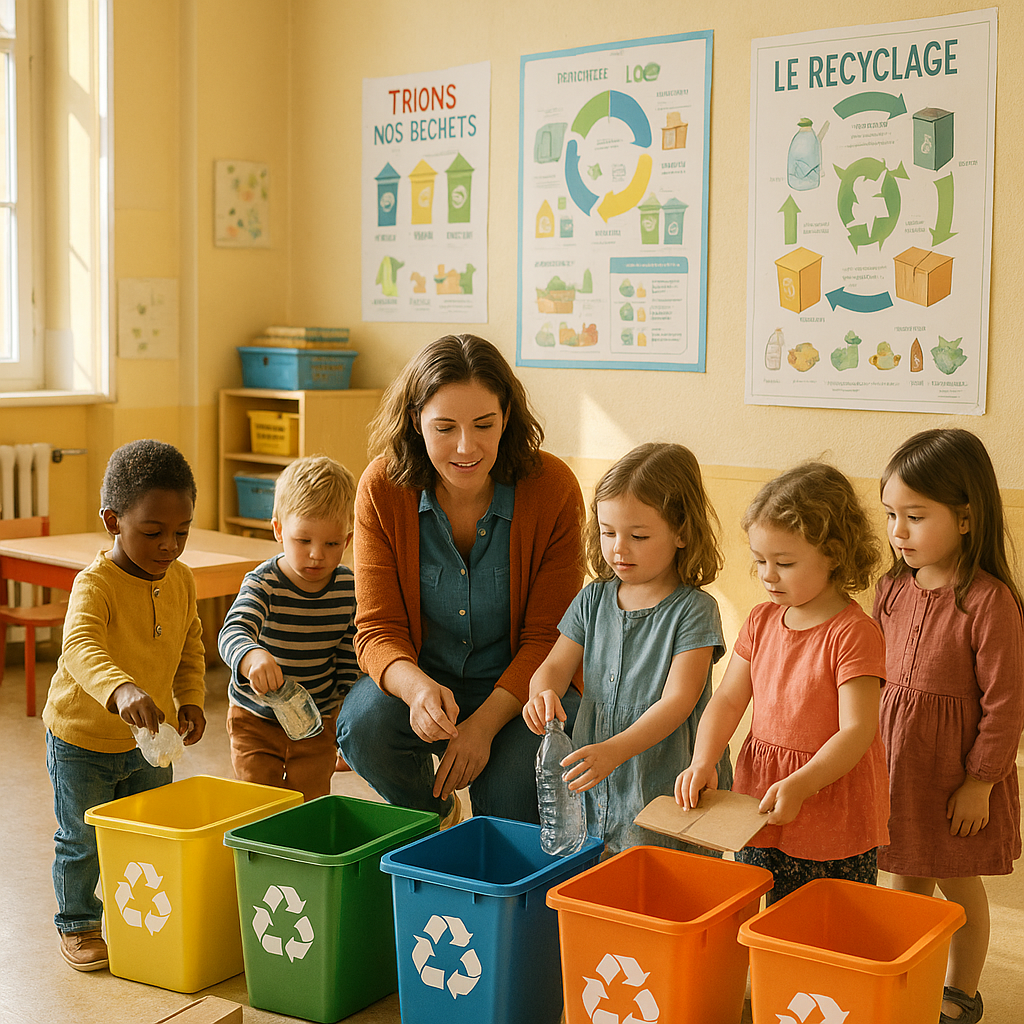 Trier les déchets en classe maternelle : activité clé en main