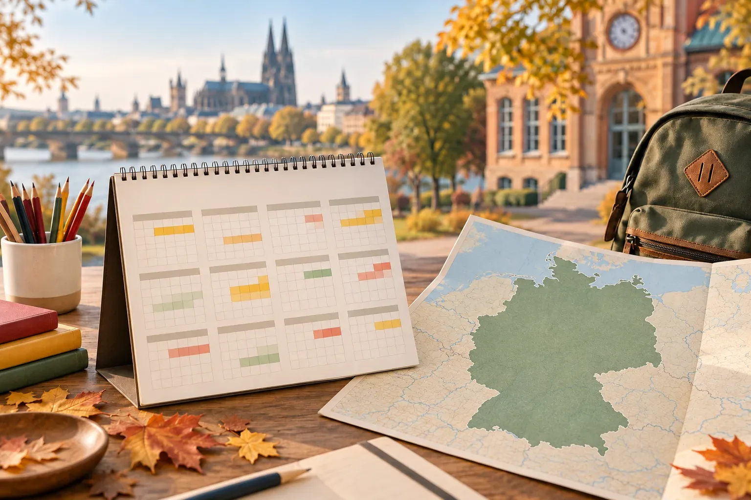Vacances scolaires Allemagne 2026-2027 : dates par Land