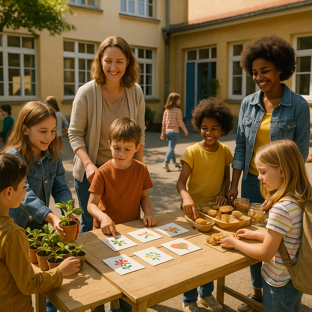 Vente solidaire école primaire idée : 12 actions simples à lancer